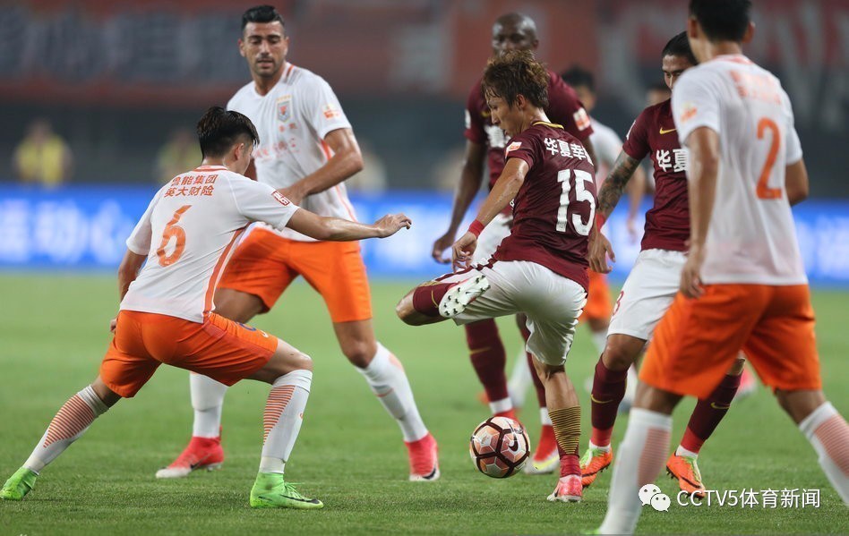 重庆力帆客场战平上港，保持中超中下游位置