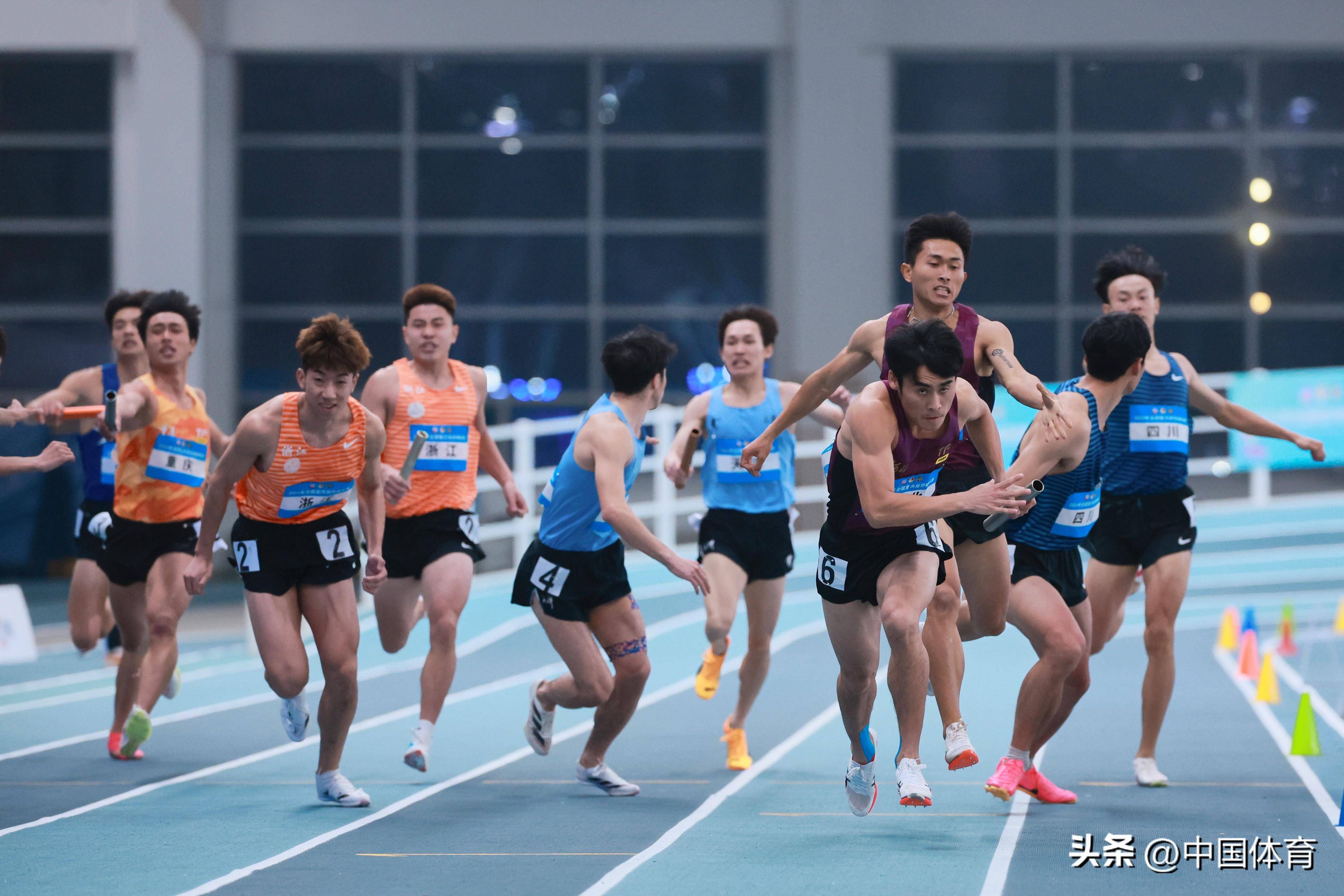 沙特田径队勇夺男子400米接力金牌,团队合作 沙特田径队勇夺男子400米接力金牌,团队合作